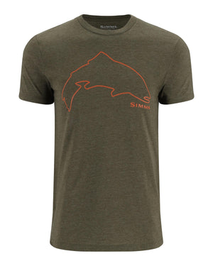 Simms Trout Outline T-Shirt