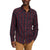 Howler Brothers Harker's Flannel - Barrett Plaid : Burgundy