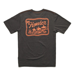 Howler Brothers Blended T-Shirt - Howler Posse:  Antique Black