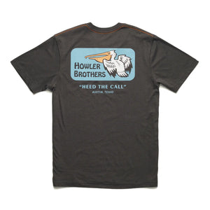 Howler Brothers Blended T-Shirt - Pelican Badge