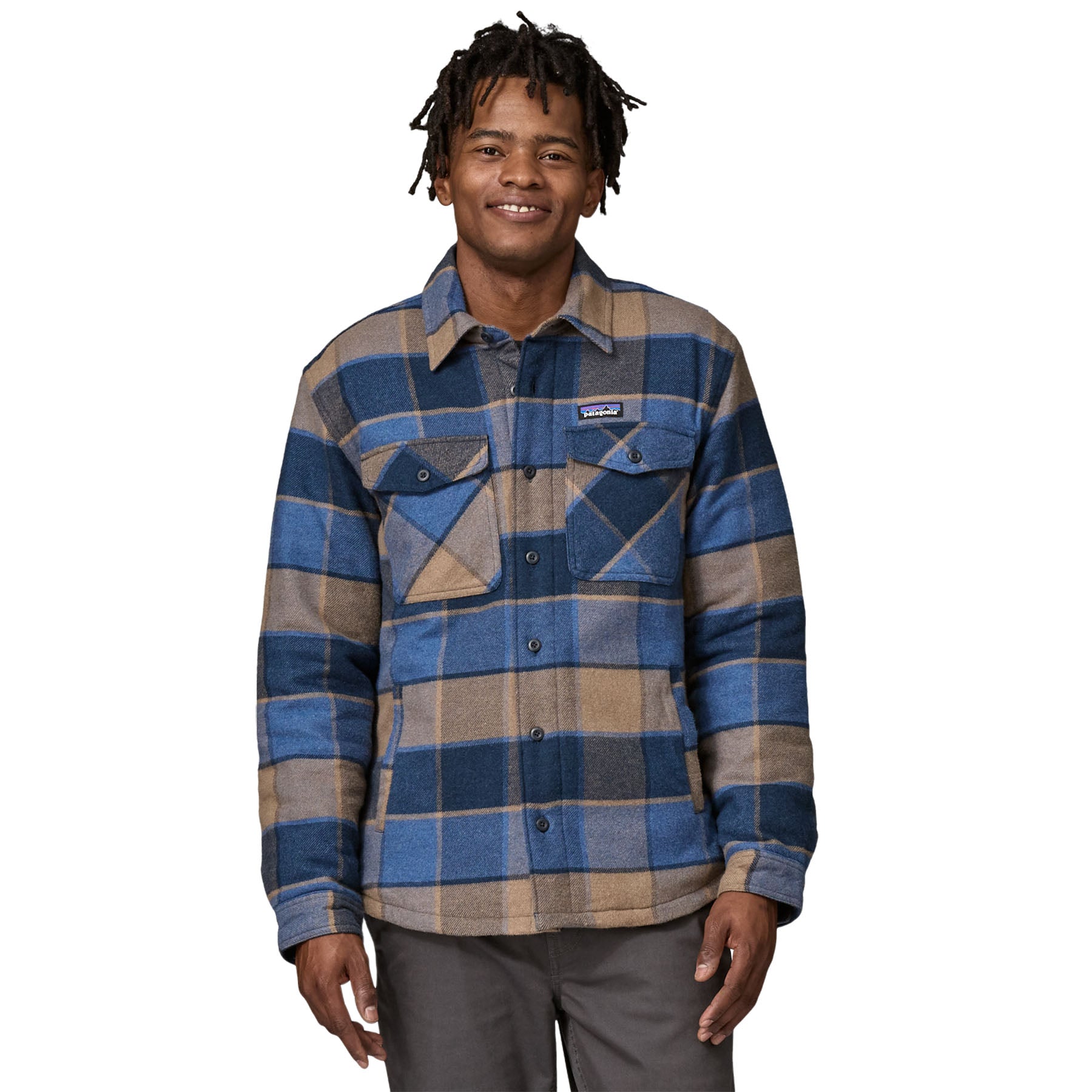 Patagonia M's Lightweight Insulated Fjord Flannel Shirt