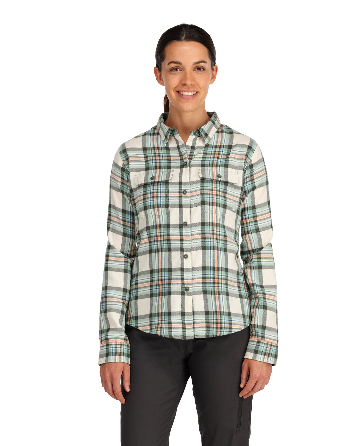 Simms Women's Santee Flannel Shirt - Fin & Fire Fly Shop