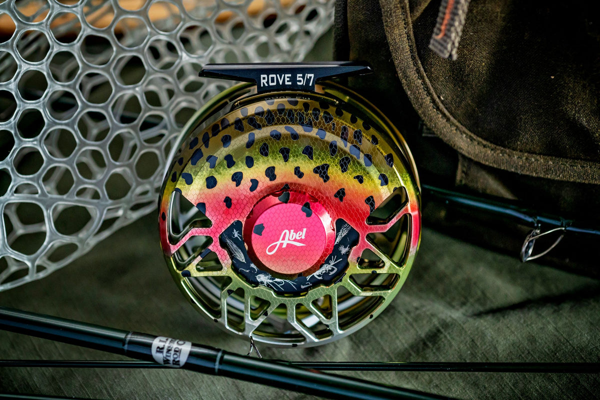 Abel Rove Fly Reel | Combination Graphic Plate - Fin & Fire Fly Shop