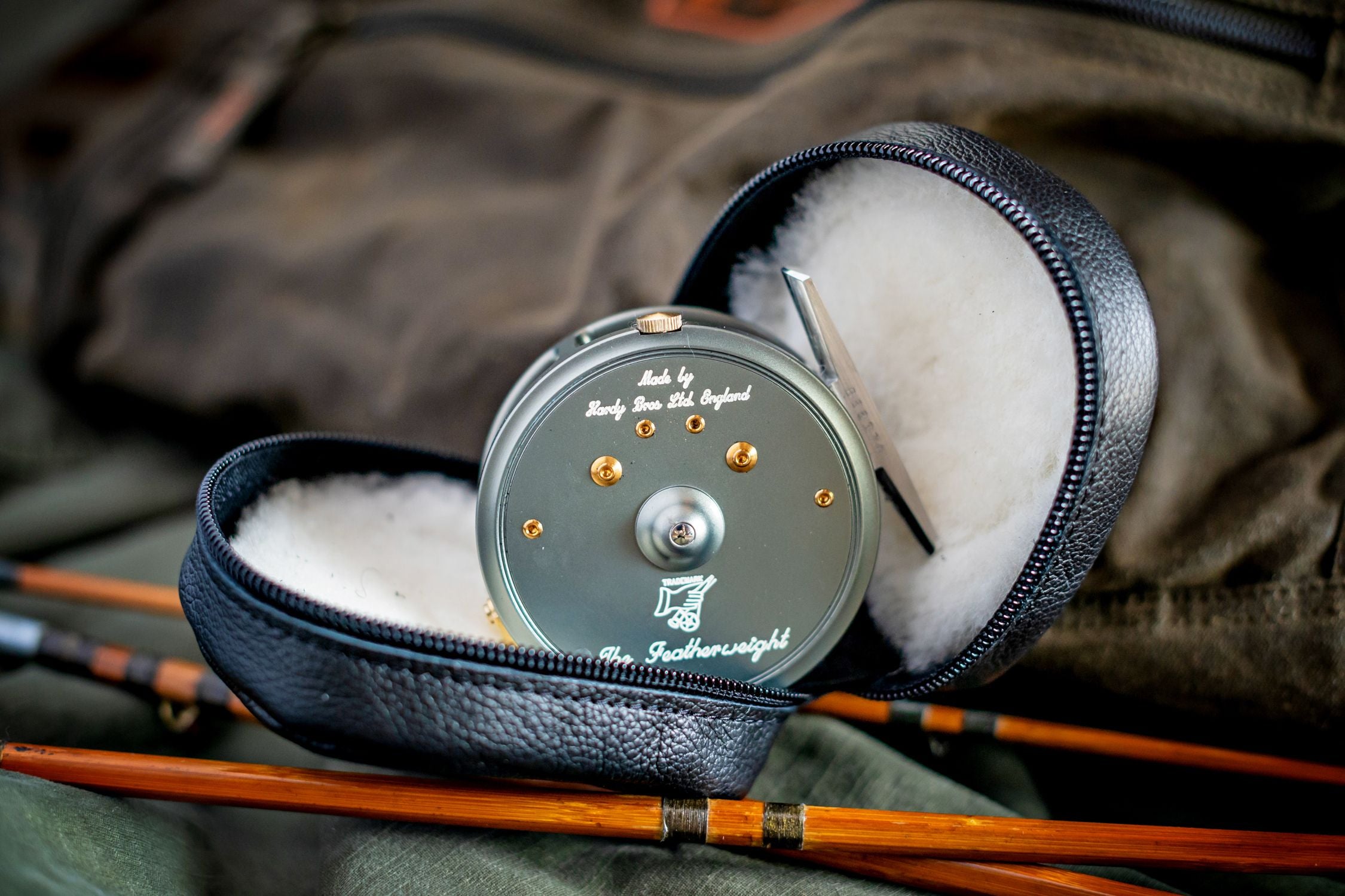 Hardy Bros Featherweight Heavy U Line Guard Fly Fishing Reel with