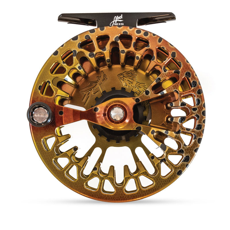 Custom Abel TR Reel 4/5 - Native Brown Trout - Fly Fishing Outfitters